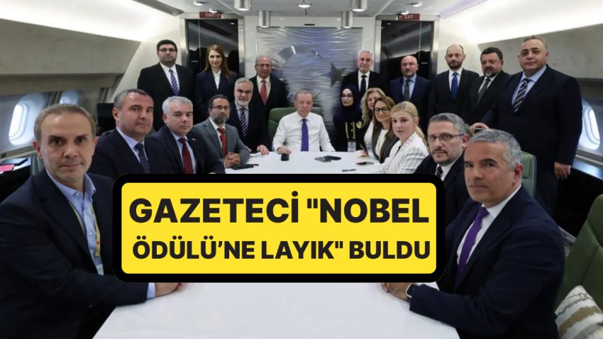 Gazeteci, Bahçeli’yi ”Nobel Ödülü’ne Layık” Buldu: Cumhurbaşkanı Erdoğan’dan Uçakta ‘Lozan’ Açıklaması