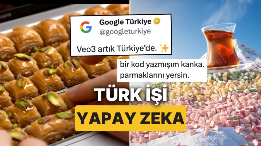 Google’ın Veo3 ile Oluşturduğu Absürt Türk İşi Görüntüleri Görmelisiniz!