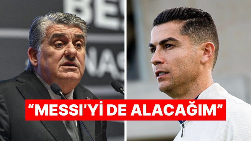 Gündem Olan Ronaldo İddiasına Beşiktaş Başkanı Serdal Adalı’dan Yanıt!