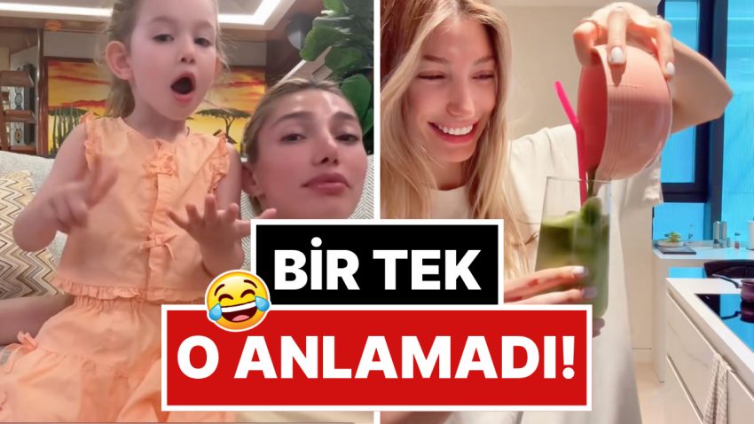 Herkes Anladı Bir O Anlamadı: Aklını Matcha’yla Kaçıran Şevval Şahin Minik Yeğenini Çıldırttı!