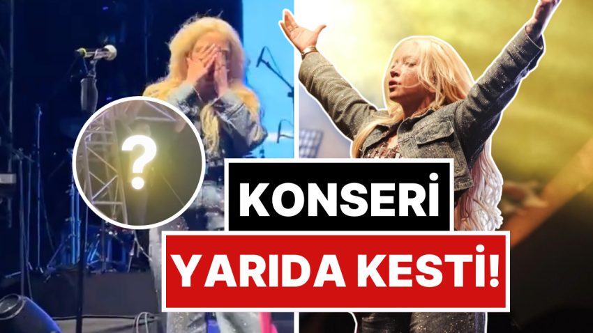 “Hiç Komik Değil”: Ece Seçkin’in Sabrı Konserin Ortasında Sahne İskeletine Tırmanan Seyirciyle Kötü Zorlandı!