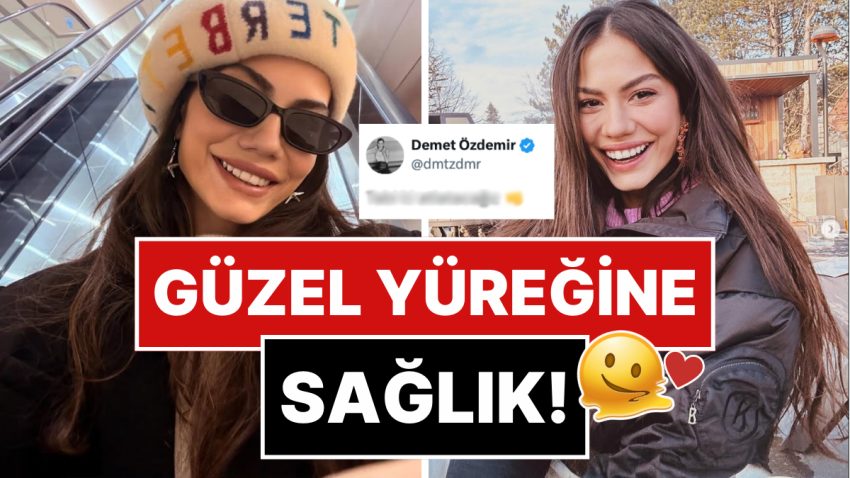 Hoş Yüreğine Sıhhat: Demet Özdemir, Annesinin Kanser Olduğunu Yeni Öğrenen Hayranına Kayıtsız Kalamadı!