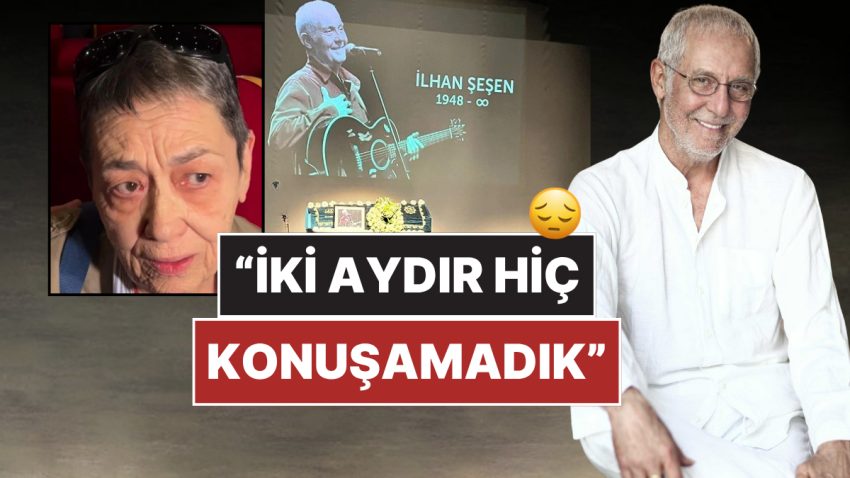 İlhan Şeşen’in Son Seyahatine Uğurlandığı Merasimde Eşi İstek Şeşen’den Yürek Dağlayan Sözler!