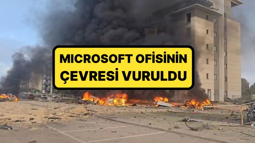 İran’dan İsrail’e Yeni Füze Hücum: Microsoft Ofisinin Etrafı Vuruldu