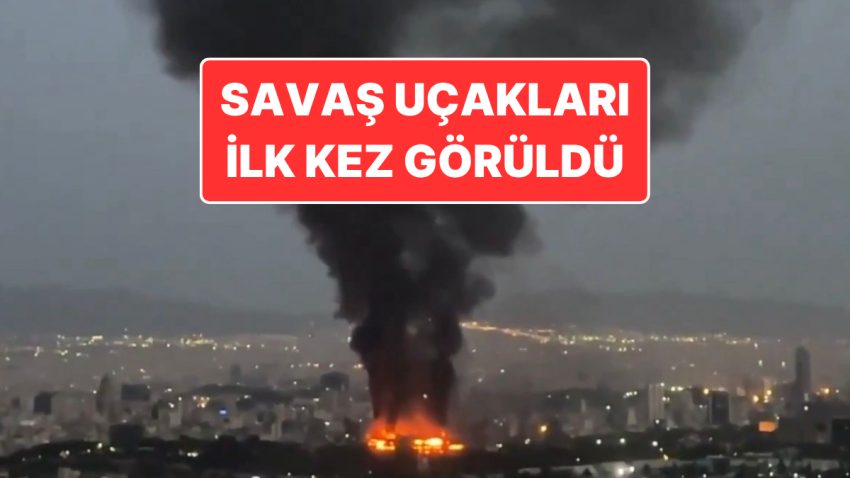 İran’ın Başşehri Tahran’da Büyük Patlama: İran’ın Füzeleri Amaca Ulaşmadı