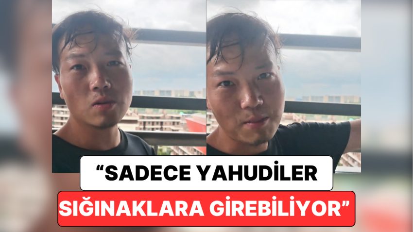 İsrail’de Çalışan Bir Çinli Savaşın Öteki Yüzünü Anlattı:” Yalnızca Museviler Sığınaklara Girebiliyor”