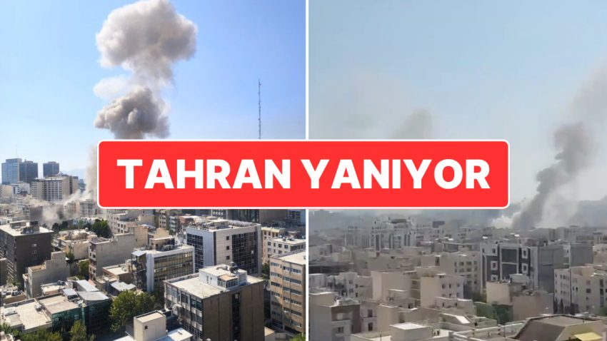 İsrail’den İran’a Şiddetli Atak: Tahran’da Birçok Bölgede Patlama Meydana Geldi