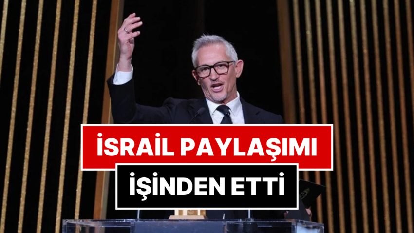 İsrail’i Eleştiren Efsane Futbolcu BBC’deki 26 Yıllık İşinden Oldu