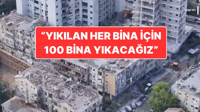 İsrail’in Bat Yam Kentindeki Yıkım: İsrail Dışişleri Bakanı Olay Yerinde İran’ı Tehdit Etti
