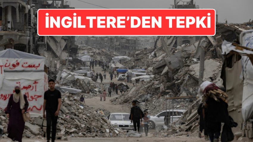 İsrail’in Yeni Gazze Saldırısına İngiltere’den Reaksiyon: “Ticaret Görüşmelerini Sonlandırdık”