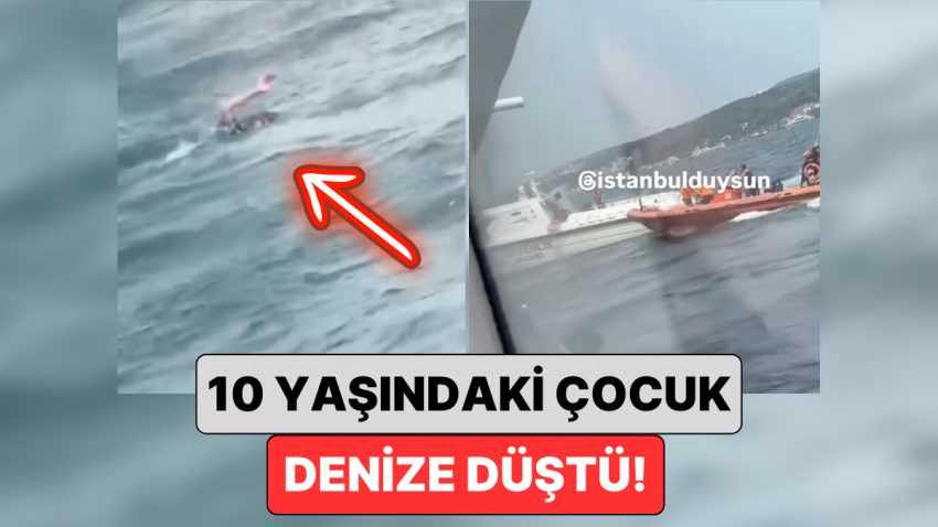 İstanbul’da 10 Yaşında Bir Çocuk Vapurdan Düştü: Kıyı Güvenlik Takımları Müdahale Ederek Çocuğu Kurtardı