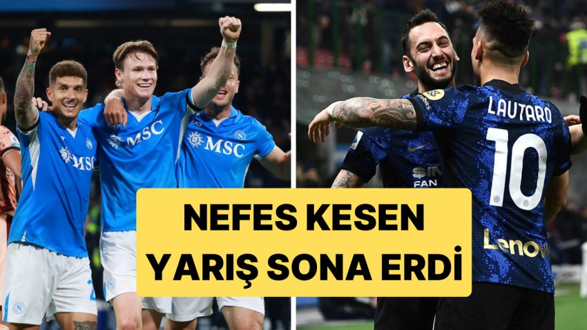İtalya’da Nefes Nefese Geçen Şampiyonluk Yarışı Napoli’nin Oldu