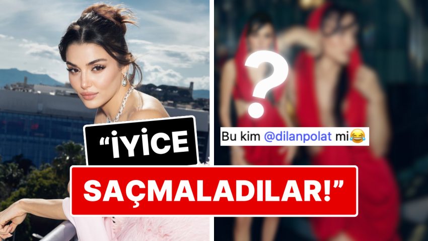 Kırmızı Başlıklı Kızdan Hallice: Hande Erçel’in Üçüncü Cannes Kombini “Bu Sefer Olmadı!” Dedirtti!