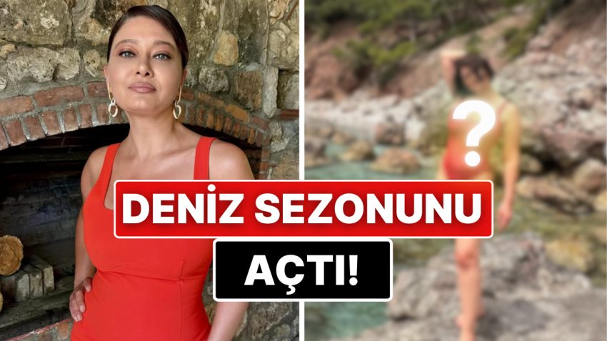 Kırmızı Mayosuyla Bu Yılın Deniz Dönemini Açan Nurgül Yeşilçay’ın Doğal Halleri Beğeni Yağmuruna Tutuldu!
