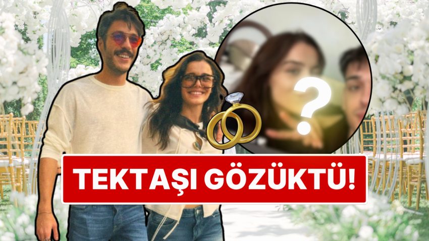 Kubilay Aka’dan Evlenme Teklifi Aldığı Argüman Edilen Hafsanur Sancaktutan’ın Parmağında Tektaş Yüzük Görüldü!