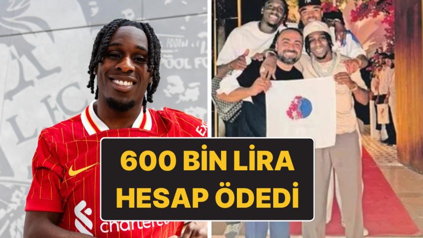 Liverpool’un Yeni Transferi Frimpong’un Bodrum’da Çılgın Cümbüşü: 600 Bin Lira Hesap Ödedi