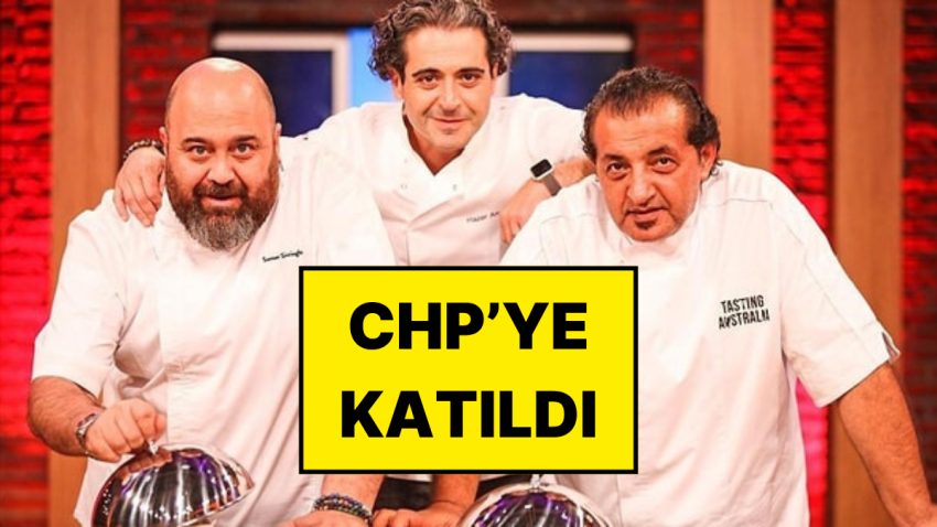 MasterChef’in Eski Heyeti Hazer Amani CHP’ye Katıldı