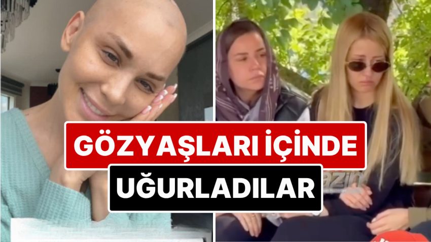 Merve Özbey ve Derya Uluğ 39 Yaşında Kansere Yenik Düşen Dostları Şimal’e Gözyaşları İçinde Veda Etti