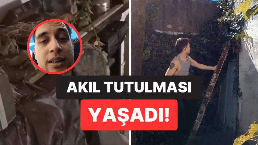 Meskenini Dekore Ederken Bilinmeyen Bir Geçit Bulduğunu Argüman Eden İçerik Üreticisi O Anları Paylaştı