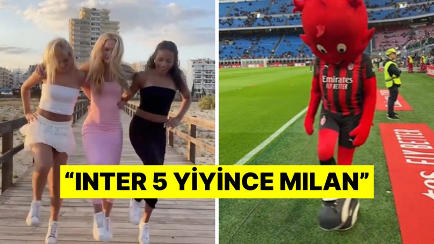 Milan’ın Maskotu da Davut Güloğlu Akımına Ayak Uydurdu