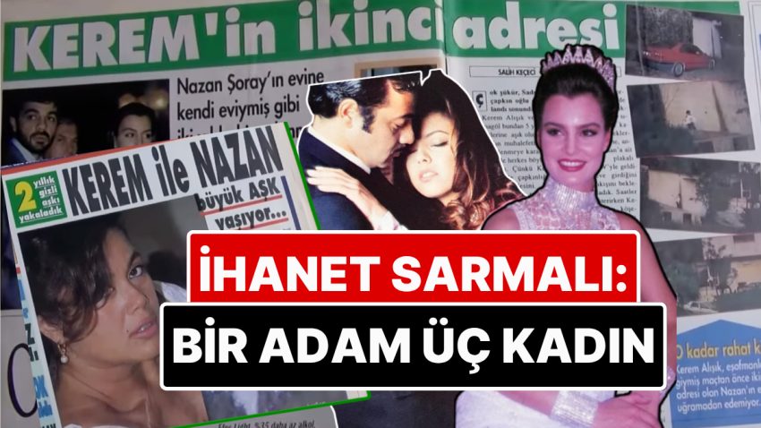 Modeller Kraliçesi Sibel Turnagöl’ü Nazan Şoray’la Aldatan Kerem Alışık’ın Ebru Gündeş’li İhanet Çıkmazı!