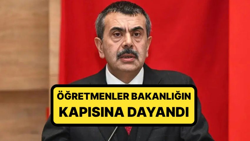 Mülakat Mağduru Öğretmenler Soluğu Bakanlığın Kapısında Aldı: Bakan Yusuf Tekin’in İstifasını Talep Ettiler
