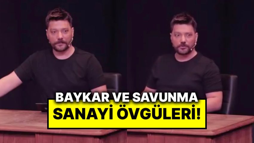 Oğuzhan Uğur’dan Baykar ve Savunma Sanayi Övgüsü: ”Oğuzhan Taraf Değiştirdi Diyecekler, Desinler”