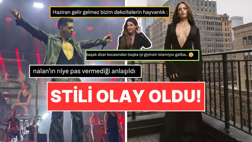Olay Başak Dizer’e Kadar Gitti: Buyruk Can İğrek Dekolteli Sahne Kıyafetiyle Goygoycuların Lisanına Düştü!