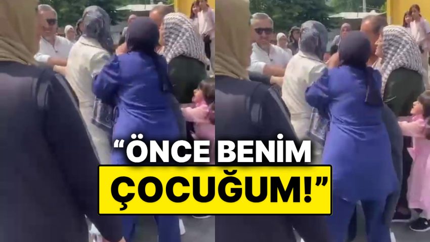 “Önce Benim Çocuğum Çıkacak” Tartışması Yaşayan Veliler Okuma Bayramında Gerginliğe Neden Oldu
