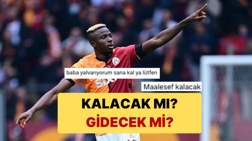 Osimhen’in Paylaşımına Yorum Yağdı: Galatasaraylılar Kal, Rakipler Git Diyor