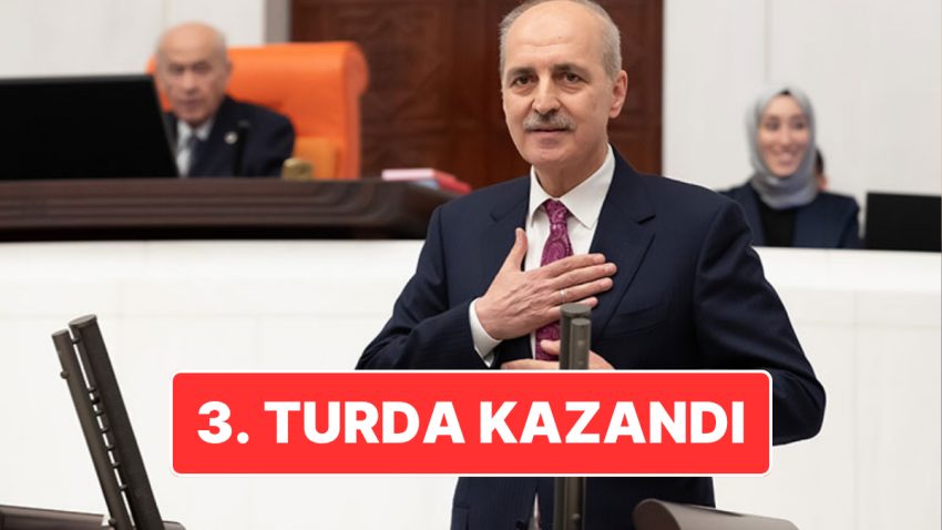 Oylama Tamamlandı: Numan Kurtulmuş Yeniden TBMM Başkanı Seçildi