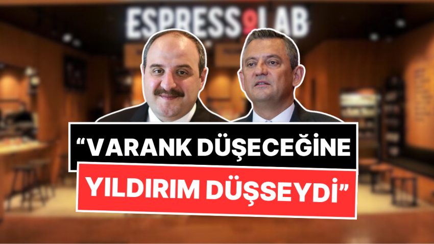 Özgür Özel Boykot Edilen Espressolab’in İsmini Vermeden Şirketin Mustafa Varank Hakkındaki Kelamlarını Söyledi