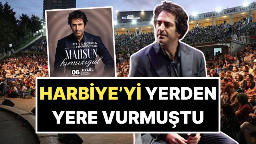 “Parayı Veren Harbiye’ye Çıkar” Diyen Mahsun Kırmızıgül 21 Yıl Sonra Harbiye’de Sahne Almaya Karar Verdi!