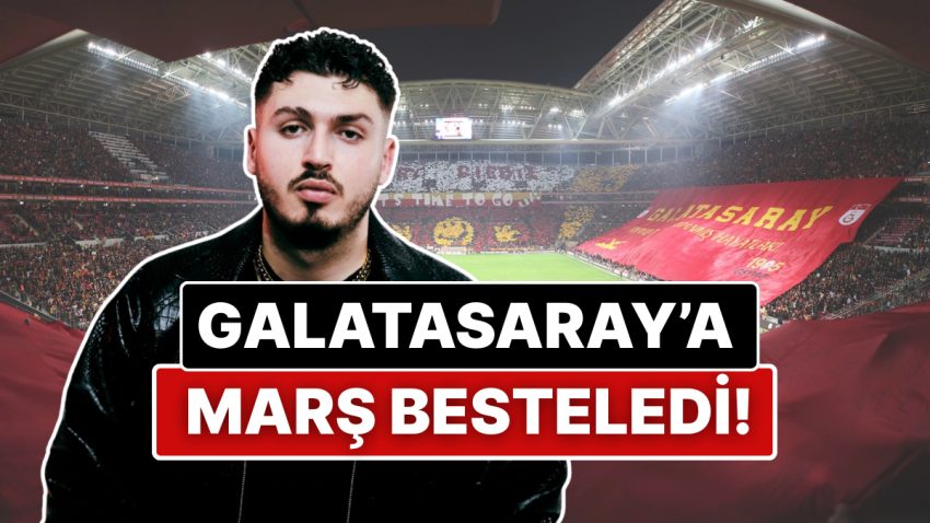 Rapçi Blok3, “Tek Zaafım” Diyerek Galatasaray İçin Marş Hazırladığını Açıkladı!