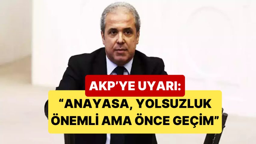 Şamil Tayyar, Yeni Anayasa Hazırlığındaki Partisi AKP’yi Eleştirdi