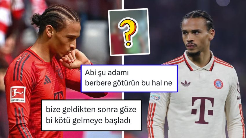 Sane’nin Pozu Galatasaray Taraftarının Başını Karıştırdı
