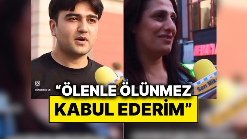 Sarı Mikrofon Vatandaşlara Sordu: “Eşinizin Katili 100 Milyon TL Verse Davayı Geri Çeker miydiniz?”