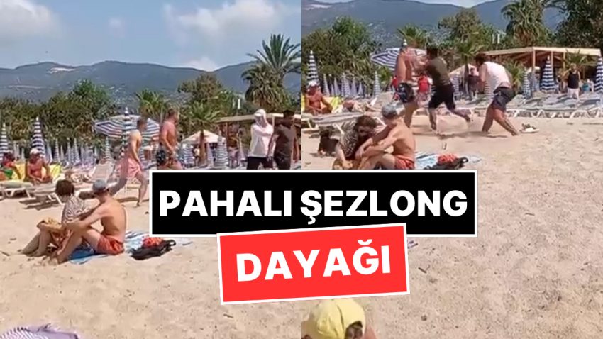Şezlong Fiyatlarını Fazla Bulunca Eşyalarını Kuma Koyan Turist Dövüldü