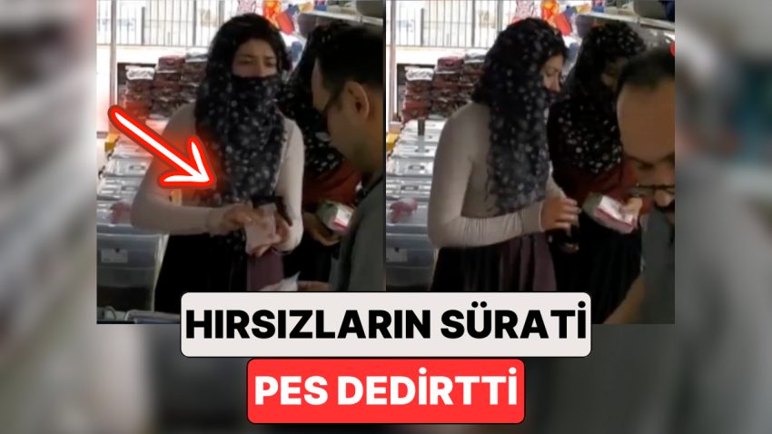Sihirbaz Üzere: Esnafı Saniyeler İçinde Dolandıran İki Hırsızın Hızı Pes Dedirtti