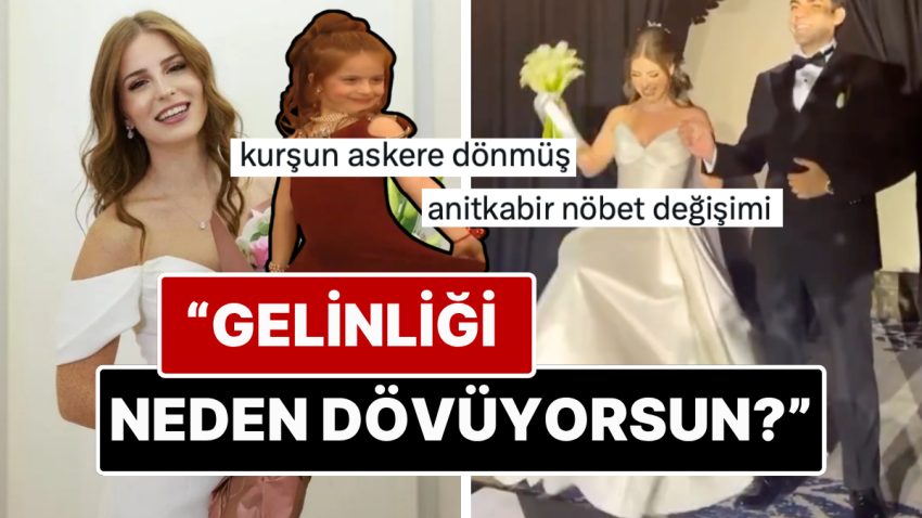 Sihirli Annem’in Çilek’i Zeynep Özkaya’nın Gelinliği Tekmeleyerek Yürümesi X Kullanıcılarının Lisanına Düştü