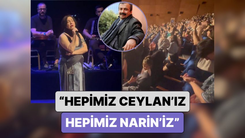 Sırrı Süreyya, Ceylan Önkol ve Narin Güran’ı Andı: Diyarbakır’da Konser Veren Nazan Öncel Ayakta Alkışlandı