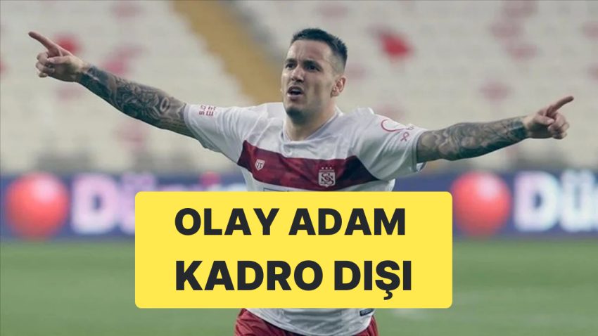 Sivasspor’un Yıldız İsmi Rej Manaj Takım Dışı Bırakıldı