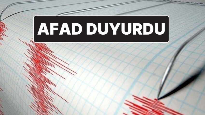 Son Dakika…İstanbul’da 4.0 Büyüklüğünde Sarsıntı Meydana Geldi