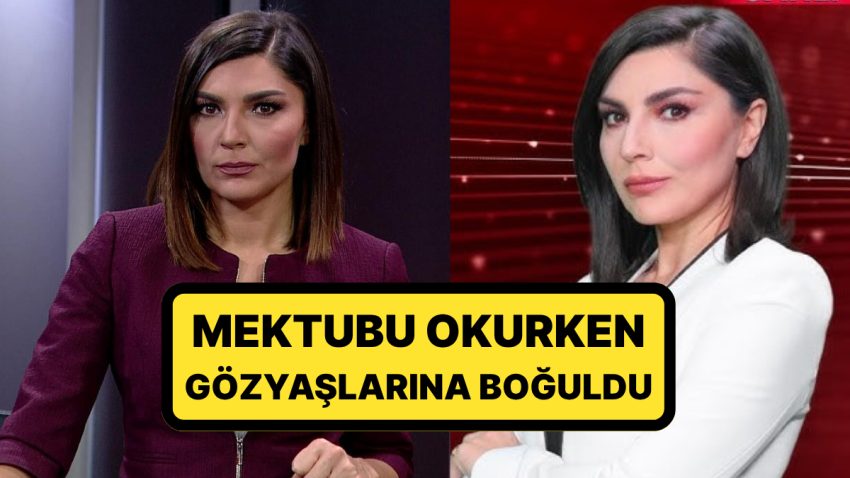 Spiker Buket Güler, Ekrem İmamoğlu’nun Oğlundan Gelen Mektubu Okurken Gözyaşlarına Hakim Olamadı