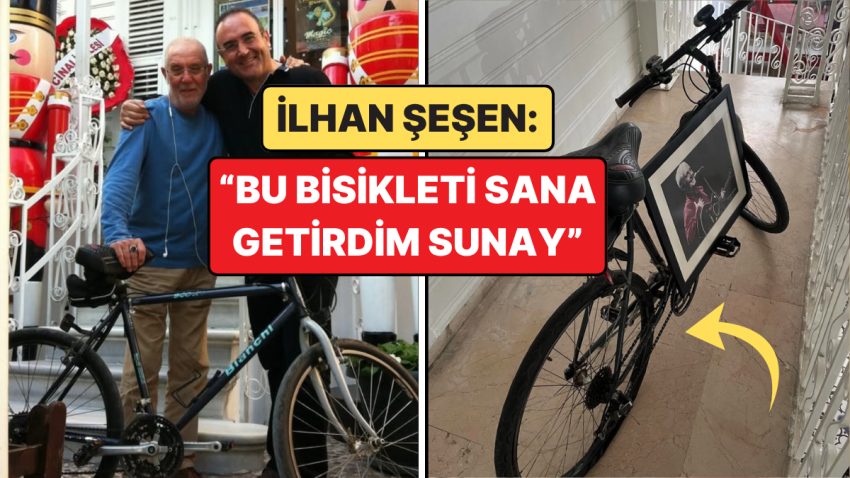 Sunay Akın Yakın Arkadaşı İlhan Şeşen’in Oyuncak Müzesindeki Bisikletinin Duygusal Öyküsünü Anlattı