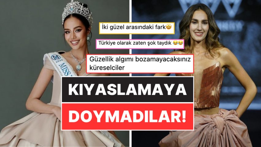 Tacı Taylandlı Hoş Opal Suchata’nın Taktığı Miss World’de İdil Bilgen’in Dereceye Girememesi Lisanlara Düştü!