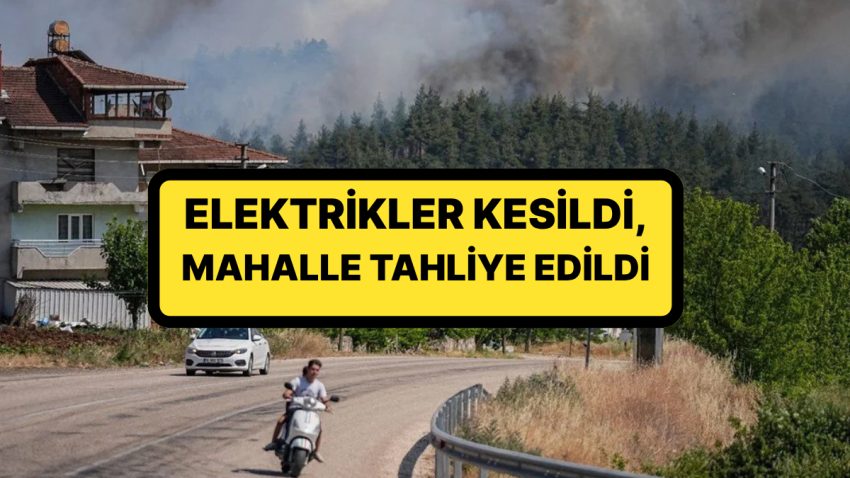Türkiye’nin Ciğerleri Yanıyor! Bursa ve Balıkesir’de Yangın: Elektrikler Kesildi, Mahalle Tahliye Edildi