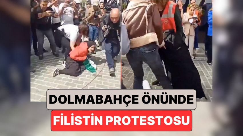 Ukrayna-Rusya Tepesi Sırasında Filistin İçin Aksiyon Yapan 3 Kişi Gözaltına Alındı