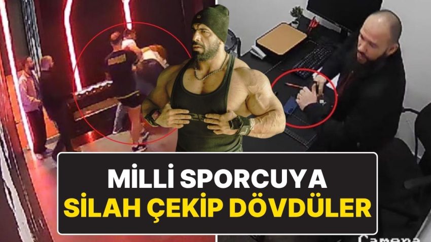 Ulusal Atlet Semih Topçu’ya Pusu Kurup Silah Çektiler: Dakikalarca Darp Ettiler!