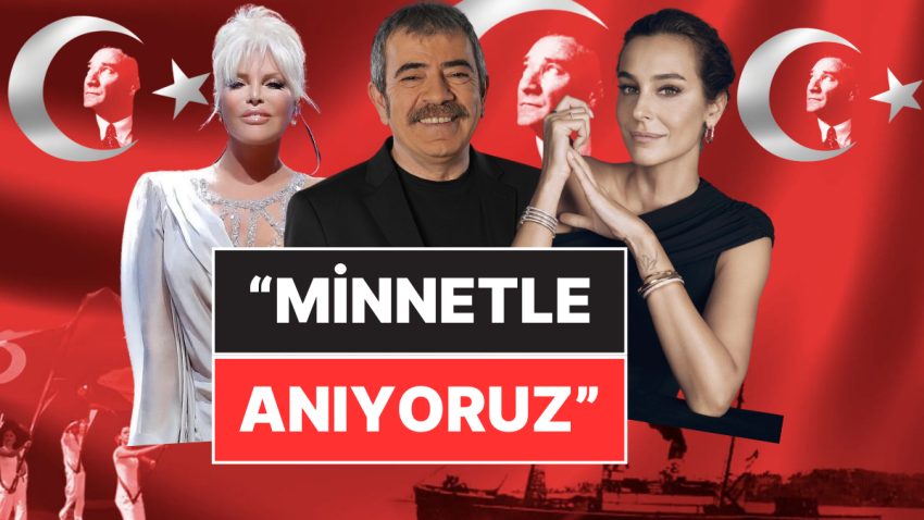 Ünlü İsimlerden 19 Mayıs Atatürk’ü Anma, Gençlik ve Spor Bayramı Coşkusu: Toplumsal Medya Bayram Yerine Döndü!